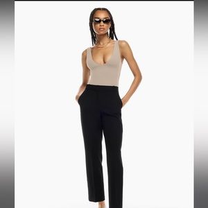 Babaton contour v-neck bodysuit